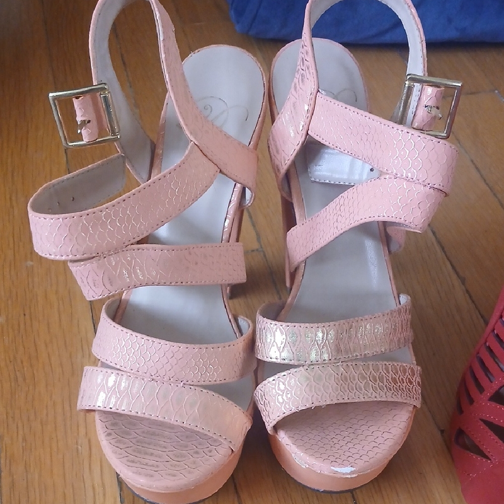 Peach Heels